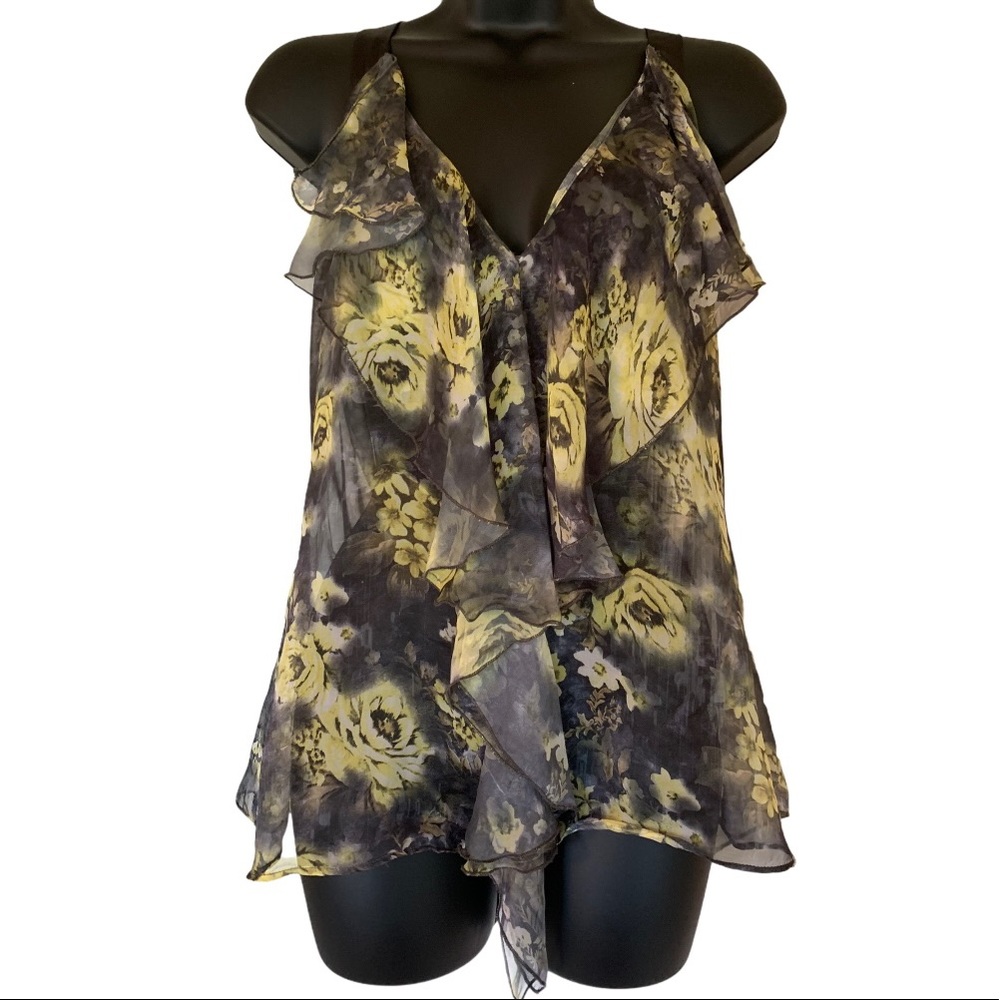Sheer Floral Top